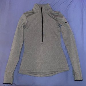 Nike Pro 3/4 zip up training pullover